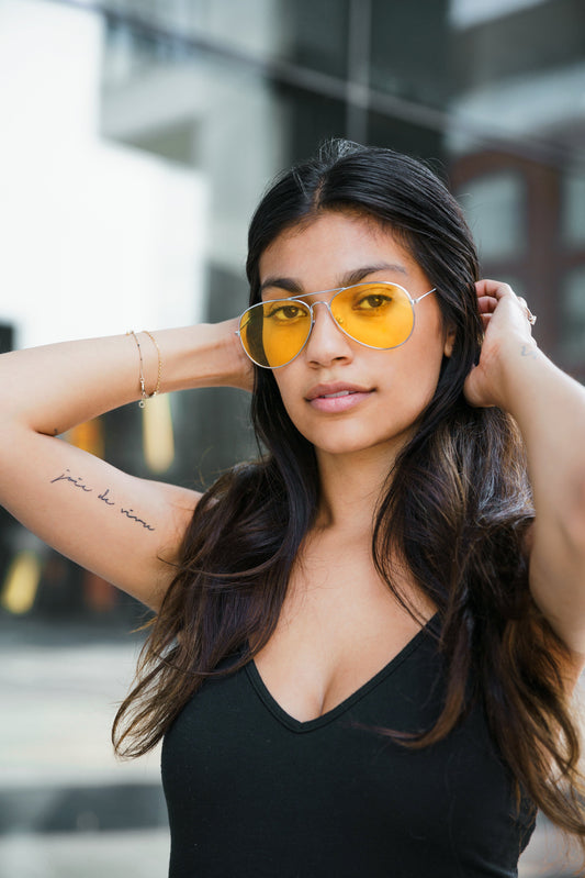 Soleil Aviator Shades